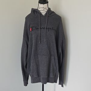 Champion Men's Dark Gray Hoodie